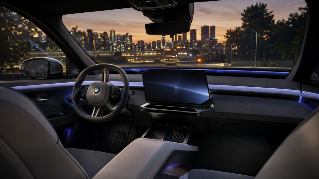 Novo BMW iX3 transforma o para-brisa em tela e esconde quatro “cérebros” eletrônicos