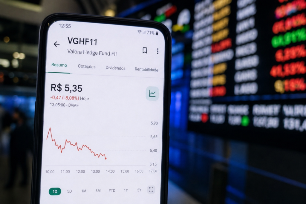 VGHF11 corta dividendos para R$ 0,06 e queda da cota preocupa investidores