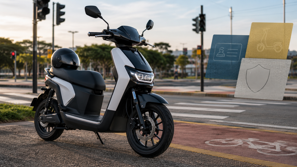 Scooter elétrica WeHawk Super dispensa CNH? Regra exige mais do que motor de 1.000 W