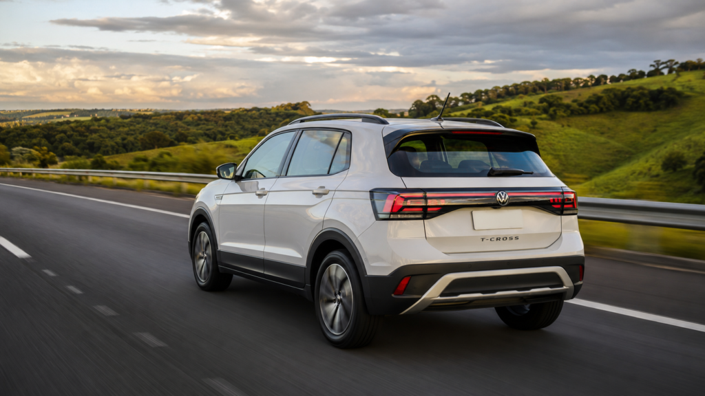 Volkswagen T-Cross Comfortline 2027 ganha câmbio de 8 marchas e custa R$ 173.790
