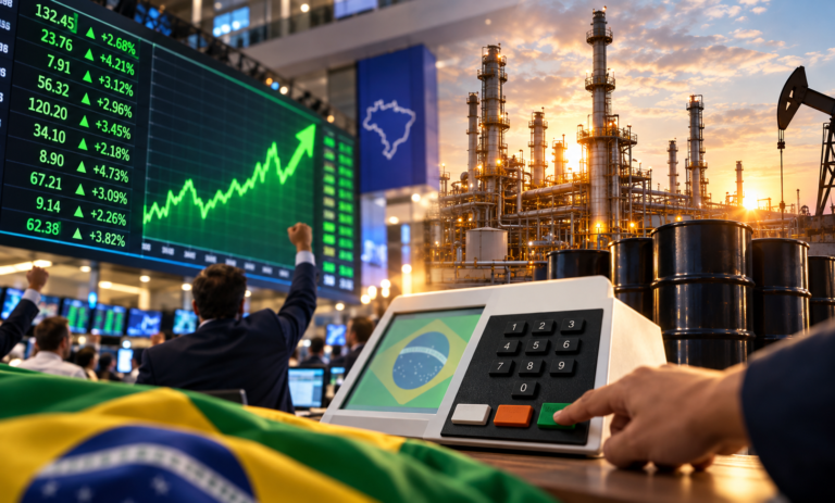 Ibovespa sobe com eleições, petróleo e fluxo estrangeiro