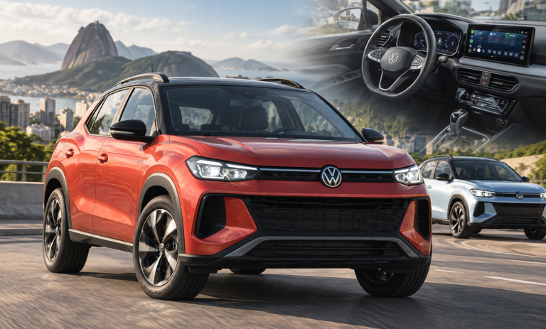 Volkswagen Tera 2027 ganha 128 cv e câmbio automático de 8 marchas