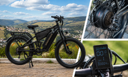 Honeywhale BK-08: a bicicleta elétrica que exagera na potência e promete encarar qualquer subida