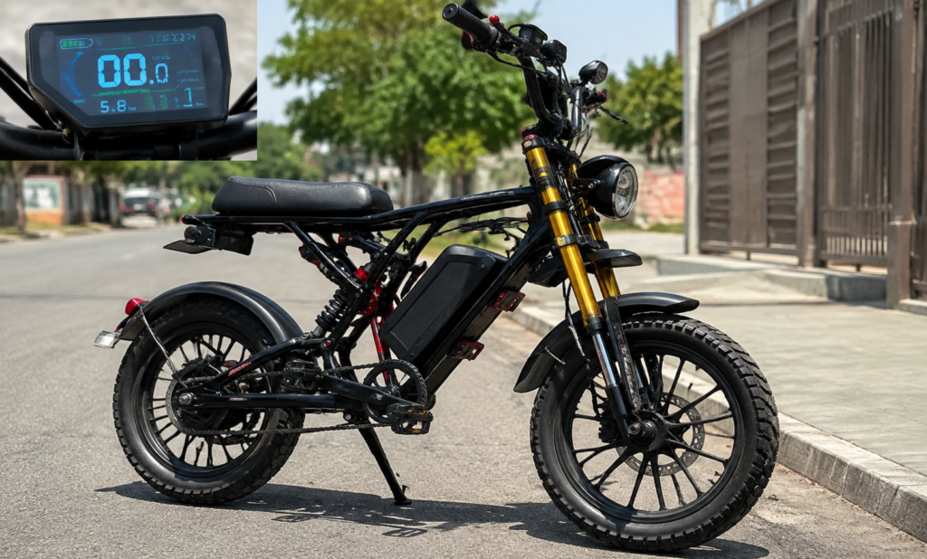 GT73 Pro chama atenção com 80 km/h e autonomia de até 120 km em teste real