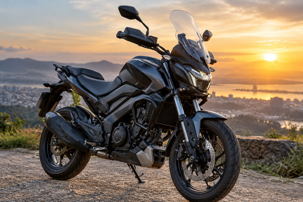 Bajaj Dominar 400 2027 chega por R$ 27.490 com novidades, mas custo das peças exige atenção